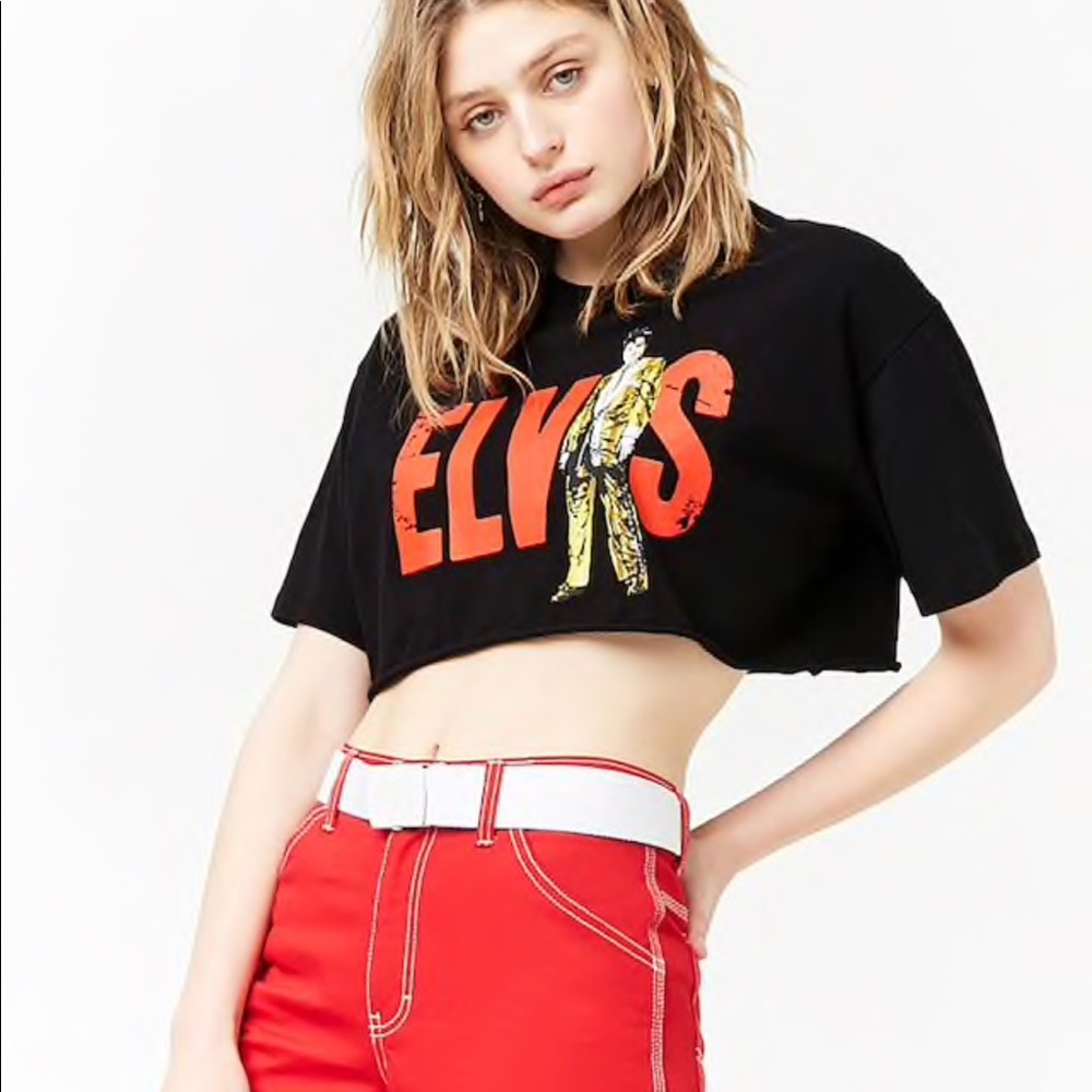 Elvis crop top